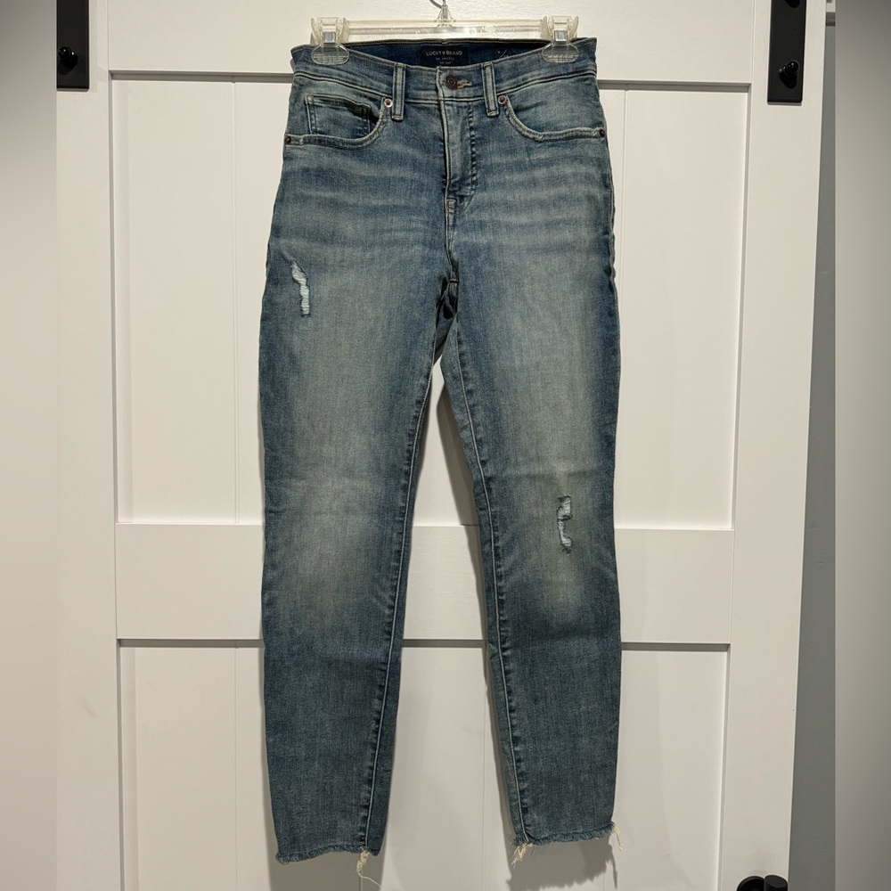 Lucky Brand mid rise skinny Ava